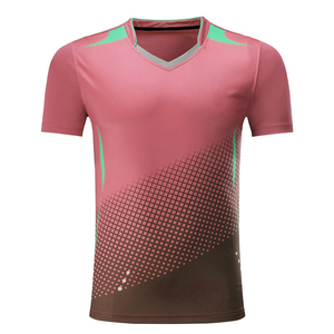 Vente en gros de maillots et shorts de badminton pour hommes de haute qualité, à séchage rapide, respirants, uniformes de tennis sur mesure, nouveau design, uniformes de tennis pour hommes - Product Image 2
