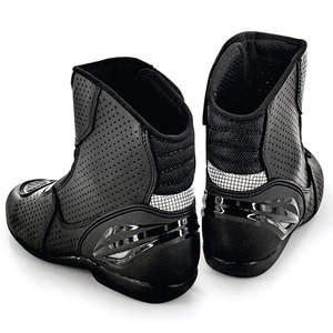 Botas de Motociclismo de Tobillo de Diseño Personalizado de Primera Calidad, Cuero Genuino, Impermeables, Transpirables, Térmicas, Antideslizantes, para Todo Tipo de Moto - Product Image 2