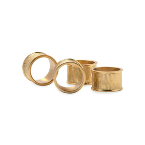 Gold Napkin Rings Bulk Hollow out Metal Napkin Holder Wholesale Quatrefoil Cutout <b>Table</b> Decoration Buckles for Wedding Hotel - Product Image 2