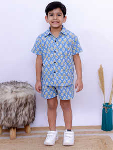 Ensemble de vêtements pour garçons en coton de haute qualité pour enfants de 1 à 5 ans Chemise décontractée à manches courtes et à motif léopard - Product Image 6