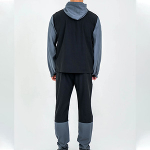 Custom 2026 Printed Outdoor Waterproof Windbreaker <b>Tracksuit</b> Plus Size Breathable Training Wear for Winter Running Solid Pattern - Product Image 2