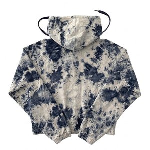 Sudadera con Capucha Tie Dye para Mujer, Personalizable con Logotipo, Manga Larga, Tejido de Algodón, Informal, para Otoño, con Bolsillos, Transpirable, Alta Demanda - Product Image 2
