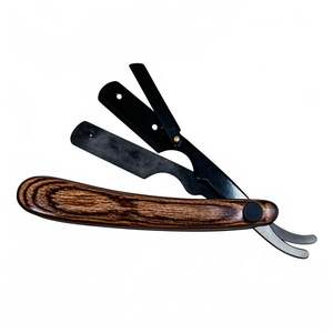 Nueva Navaja de Afeitar Recta de Acero Inoxidable con Cuchillas Individuales, Navaja de Afeitar para Barbería, Venta al por Mayor, Mejor Calidad - Product Image 1