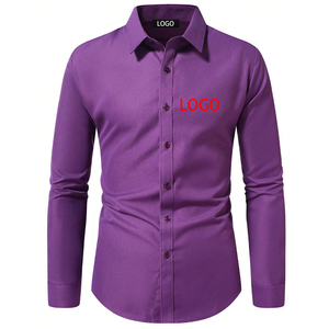 T-shirt formel 100 % coton pour homme, uni, respirant, anti-boulochage, avec impression numérique dernière génération, logo personnalisable, options de tailles - Product Image 2