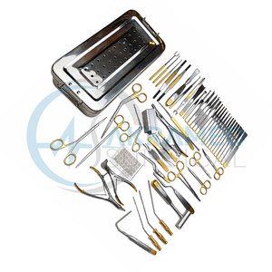 Ensemble d'instruments de rhinoplastie de haute qualité, 53 pièces, en acier inoxydable, kit de chirurgie reconstructive plastique, certifié CE, médical - Product Image 5