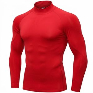 Dernière conception, vente chaude, haut de gamme, vêtements de sport respirants et personnalisés pour hommes, à manches courtes, à séchage rapide, compression, pour la gym et le fitness. - Product Image 4