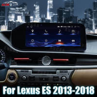 Autoradio GPS Android 13 12,3'' pour Lexus ES 2013-2018, écran tactile, lecteur multimédia DVD, vidéo automobile