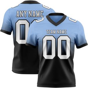 Jersey de Fútbol Americano para Adultos, Spandex/Poliéster, Absorbe la Humedad, Impresión Digital, Logotipo Personalizado, Proveedor de Marca Privada, Secado Rápido - Product Image 1