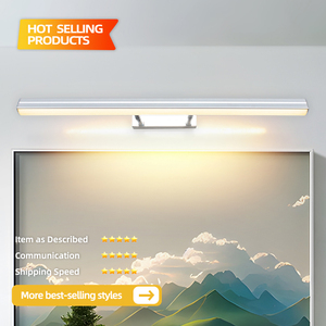 โคมไฟติดผนัง LED สำหรับห้องน้ำ ปรับได้ ปรับความสว่างได้  ตกแต่งด้วยโครเมียม สำหรับกระจก ดีไซน์ทันสมัย - Product Image 2