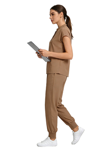 Conjunto de Uniforme Médico de Algodón Premium, Cómodo, Ligero y Transpirable, Ropa de Trabajo para Doctores y Enfermeras, Personalizable - Product Image 1