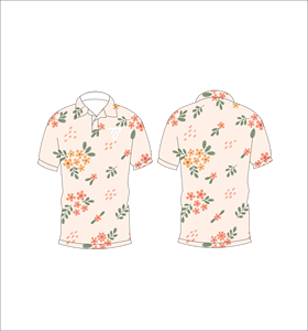Camisa Polo con Estampado Floral para Hombre, Manga Corta, Informal, Verano, Transpirable, Ligera, a la Moda - Product Image 6