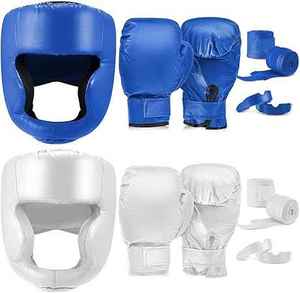 Conjunto de Sparring Personalizado, Guantes de Boxeo Profesionales de Cuero Vacuno, Alta Calidad a Bajo Precio - Product Image 3