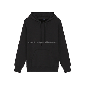 เสื้อสเวตเตอร์สวมหัวแบบลำลองสำหรับสตรีทสไตล์โอเวอร์ไซส์ผ้าคอตตอน - Product Image 2