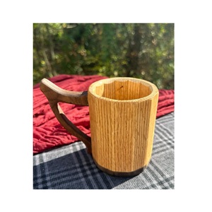 Rustic Wooden Mug Handmade Natural Solid Wood Coffee <b>Cup</b> Eco Friendly Drinkware for Tea Coffee Beer Juice - Product Image 4