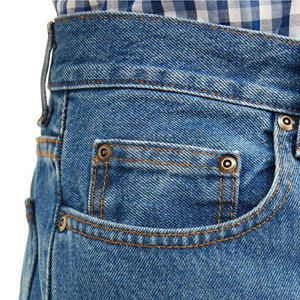 Custom Made Casual Mid Waist <b>Men's</b> <b>Jeans</b> Pants 100% Cotton Quick Dry Breathable Lightweight High Quality Private Label - Product Image 5