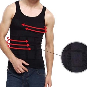 Men's <b>Black</b> Sleeveless <b>Knitted</b> Tank Top O-Neck Solid Casual Breathable Muscle <b>Vest</b> Wear - Product Image 3