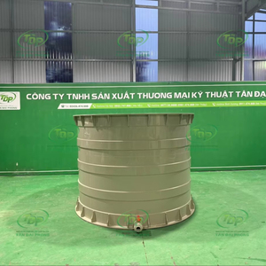 Polypropylene Pressure Vessel <b>Storage</b> and Mixing Tank with Taper Bottom 1000L for Water High Rigidity & Chemical Resistance - Product Image 1