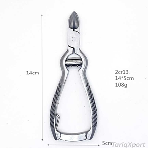 Professional Heavy Duty <b>Toe</b> Nail Clippers for Thick Nails Manicure & Pedicure Double Barrel Available in All Design Wholesale - Product Image 6