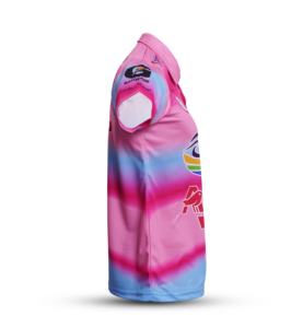 Polo pour homme en tricot imprimé par sublimation, logo brodé ou imprimé, chemise de golf pour le sport et les vêtements professionnels - Product Image 5