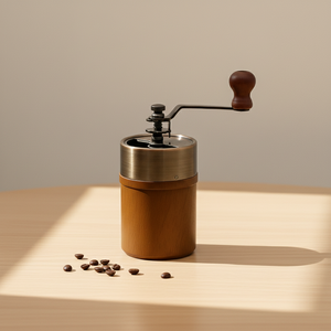 Molinillo de Café de Madera de Primera Calidad 3203033 con Núcleo de Metal Bronce y Cerámica - Product Image 3