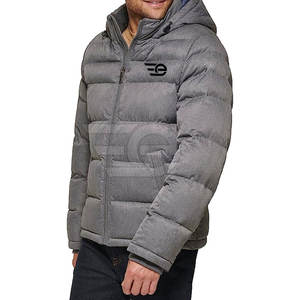 Veste matelassée pour homme, décontractée, chaude pour l'hiver, légère, à manches longues, zippée, streetwear, tendance outdoor, veste matelassée pour homme - Product Image 4