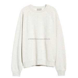 Sweat surdimensionné pour hommes de haute qualité vêtements tricotés lourds Logo manches hiver sur mesure Crew HoodiesDDP expédition - Product Image 6