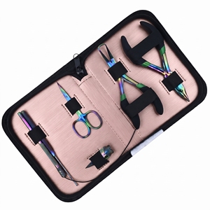 Kit Profesional de Herramientas para Extensiones de Cabello Microlink: Alicates de Crimpado y Remoción de Anillos Micro, Herramienta para Anillas Nano, Enhebrador de Bucles, Set de Salón - Product Image 5