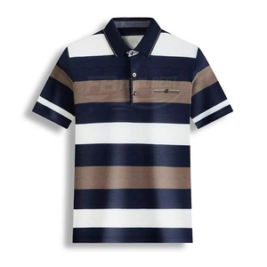 Camisa para Hombre, 100% Algodón, Manga Corta, Lavada, Corte Regular, Transpirable, Cómoda, para Verano, Golf, Tenis, Moda - Product Image 4