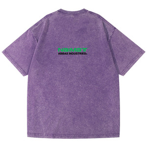 Camiseta Vintage para Hombre, Estilo Streetwear, con Agujeros y Desgastes, Retro, de Algodón Grueso, Ropa de Moda - Product Image 5
