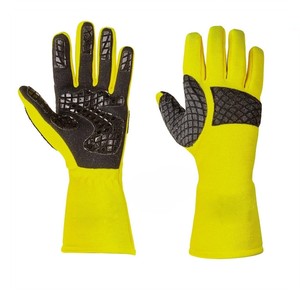 Guantes de Karting de Invierno HPerformance, Ligeros, Impermeables, Ajuste Flexible, Puño Largo, Agarre Mejorado, Antideslizantes, de Poliéster y Algodón - Product Image 1