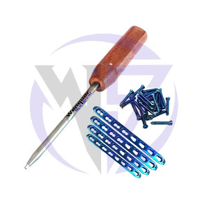Système complet de plaques de compression à verrouillage LCP de 1,5 mm avec vis et instruments, ensemble de 85 pièces - Product Image 2