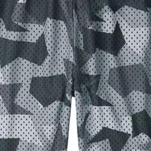 Pantalones Cortos Deportivos de Malla de Secado Rápido de Alta Calidad, Estilo Urbano Personalizado, Pantalones Cortos Deportivos de Baloncesto para Hombre con Estampado, Precio Razonable - Product Image 5