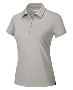 Vêtements quotidiens modernes en tissu respirant, design à manches courtes, idéal pour la routine estivale et les tenues décontractées, polos pour femmes - Product Image 6