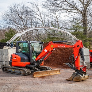 Miniexcavadora Kubota U35-4, Excavadora Compacta Hidráulica con Motor Potente para Trabajos de Construcción - Product Image 1