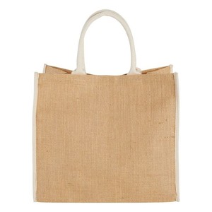 Bolsas de Yute Ecológicas para Marketing en Línea con Patrón de Letras, Asas Dobles, Tamaño Mediano, de Gujarat - Product Image 5