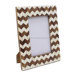 Best Quality Craftsy Home Handcrafted MDF Bone Inlay <b>Photo</b> <b>Frame</b> Customized <b>Vintage</b> Style India Carved Copper Technique - Product Image 1