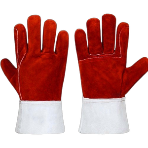 Reinforced Heavy-Duty Industrial Safety Workwear Welding <b>Glove</b> Reflective Features Abrasion-Resistant Hand Protection Clothing - Product Image 4