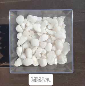 Copeaux de pierre de quartz réguliers avec revêtement de sol en tapis de pierre / quartz blanc utilisé dans le revêtement de sol en terrazzo époxy - Product Image 2