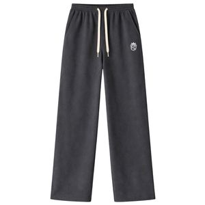 Pantalon de survêtement côtelé épais délavé pour homme – Joggers décontractés en coton style streetwear avec cordon de serrage à la taille – Tenue de sport tendance - Product Image 3