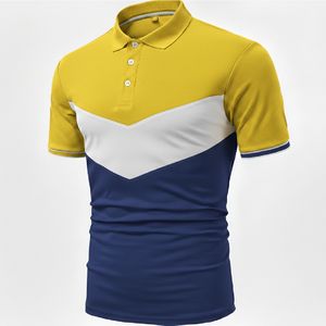 Camiseta Polo Moderna para Hombre, Manga Corta, Mezcla de Algodón, Informal, Transpirable, Verano - Product Image 3
