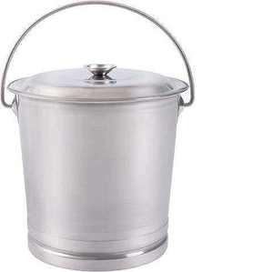Porte-bouteille à vin en acier inoxydable, forme ronde, seau à glace, refroidisseur de boissons pour fêtes, couleur et logo personnalisables, résistant à la rouille - Product Image 3