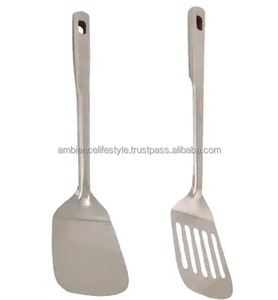 Ambince Lifestyle-Ensemble d'ustensiles de cuisine et de cuillères en métal de qualité supérieure polies pour la cuisine et la table - Product Image 1