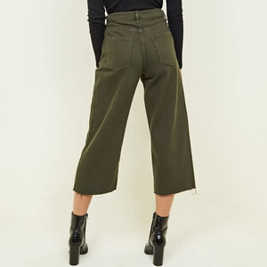 Nouveau design – Jean slim pour femme en 100 % coton à séchage rapide, avec logo personnalisé OEM et haute qualité - Product Image 1