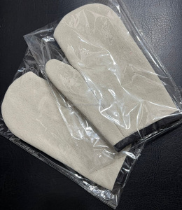Mitaines en toile résistantes à la chaleur, haute performance, robustes, avec paume à 3 couches, pour four, boulangerie, verre, caoutchouc, acier, usage quotidien - Product Image 5