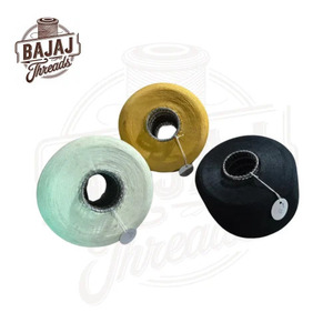 Bajaj Threads 100% Polyester <b>Sewing</b> Thread Dyed Spun Yarn 2/3 Ply Durable for Stitching Knitting Weaving Textile Use - Product Image 2