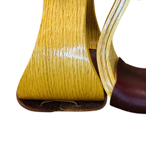 Estribos de madera personalizados para equitación, soportes de pie de madera natural para silla de montar, equipo ecuestre duradero, venta al por mayor de artículos de equitación - Product Image 6