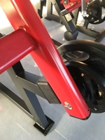 Machine de presse triceps assise à charge libre de qualité supérieure, structure d'entraînement des bras, équipement commercial pour triceps de salle de sport, directement de l'usine