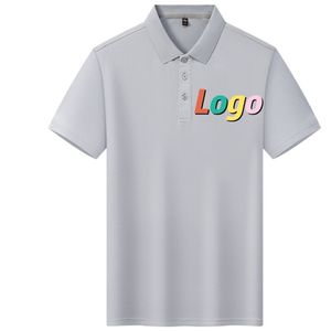 เสื้อโปโลผ้าปิเก้ OEM 2026 ออกแบบโลโก้ตามสั่ง 65% โพลีเอสเตอร์ 35% ผ้าฝ้าย สีเทา พร้อมตัวอย่างฟรี - Product Image 5