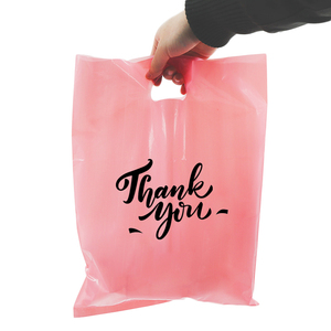 Impresión de tamaño personalizado troquelado PE ropa regalo Paquete de compras bolsa con asa proviene de Vietnam OEM necesidades personalizadas - Product Image 6