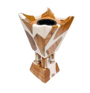 Indian Handmade Incense Bakhoor Burner Natural Color Resin Inlay Aromatic <b>Diffuser</b> For Home Decor All Season Use Best Quality - Product Image 3